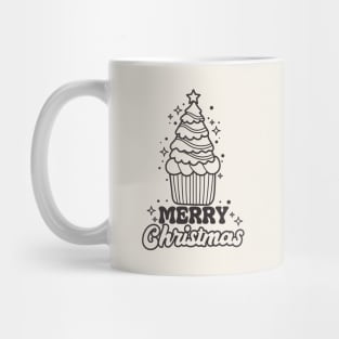 Merry Christmas Cake Mug